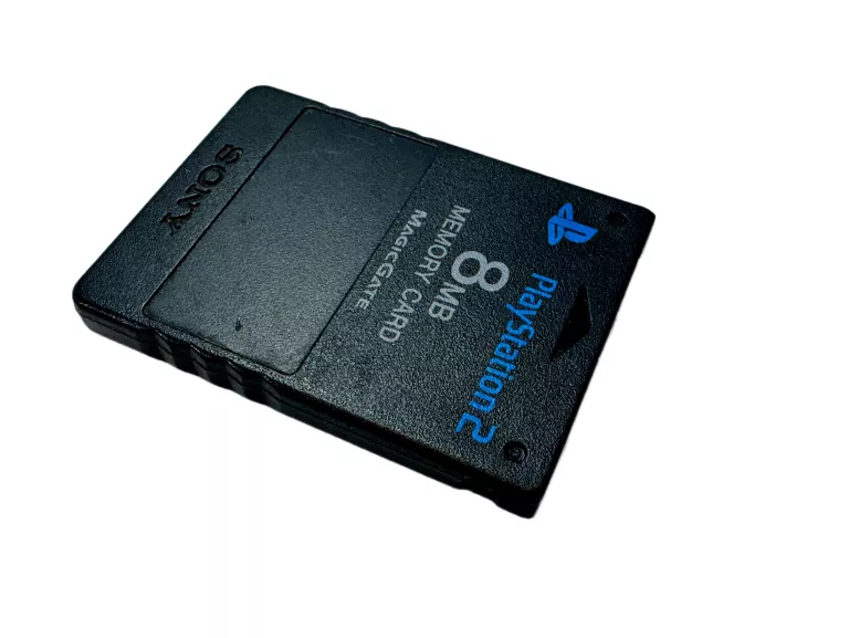 KARTA PAMIĘCI MEMORY CARD PLAYSTATION 2 8 MB ORYGINAŁ, CZARNA