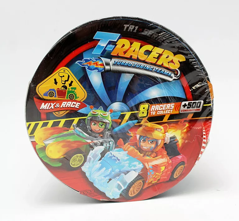 ZESTAW MAGIC BOX T-RACERS TURBO WHEEL AUTKO NIESPODZIANKA + KIEROWCA