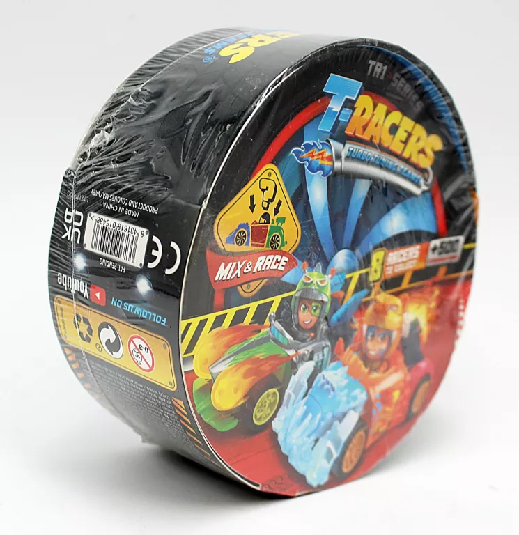 ZESTAW MAGIC BOX T-RACERS TURBO WHEEL AUTKO NIESPODZIANKA + KIEROWCA