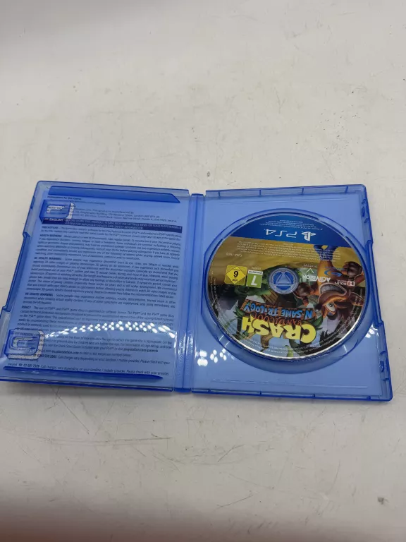 GRA PS4 CRASH BANDICOOT N SANE TRILOGY