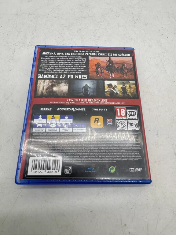 GRA PS4 RED DEAD REDEMPTION II