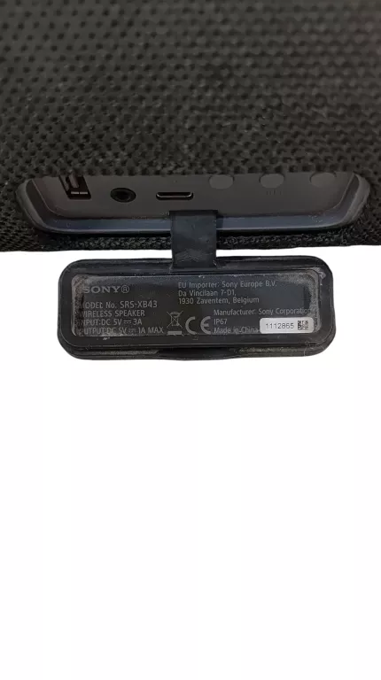 GŁOŚNIK BT SONY SRS-XB43