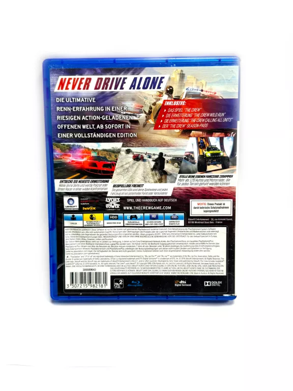 GRA NA  PS4 |  THE CREW ULTIMATE EDITION