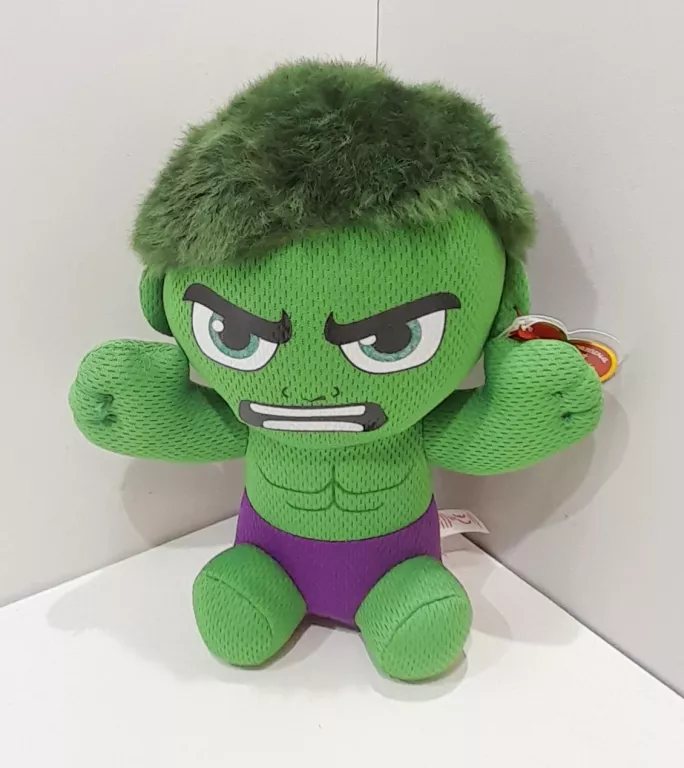 MASKOTKA BEANIE BABIES MARVEL HULK, 15 CM – REGULAR