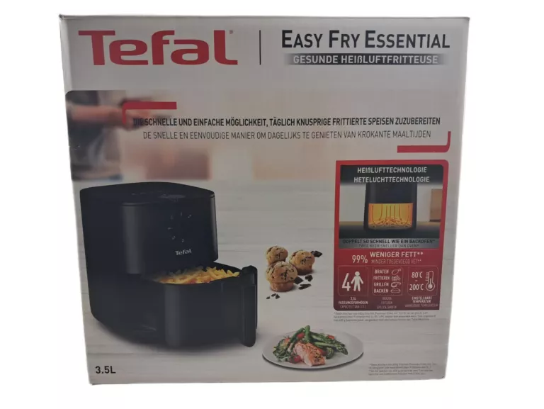 FRYTKOWNICA BEZTŁUSZCZOWA TEFAL EY130815 STAN JAK NOWY OKAZJA!