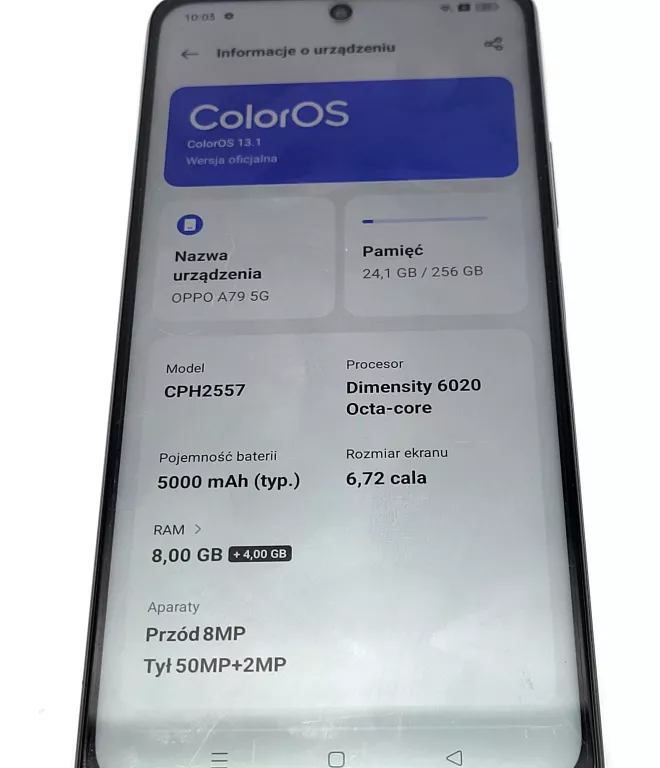 TELEFON OPPO A79 5G 8GB/256GB