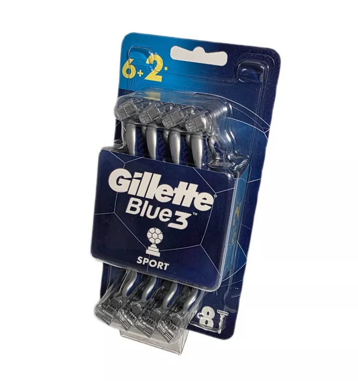 MASZYNKI GILLETTE BLUE 3 SPORT 8SZT