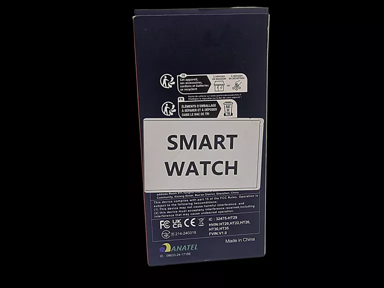 SMARTWATCH HT26 ANATEL