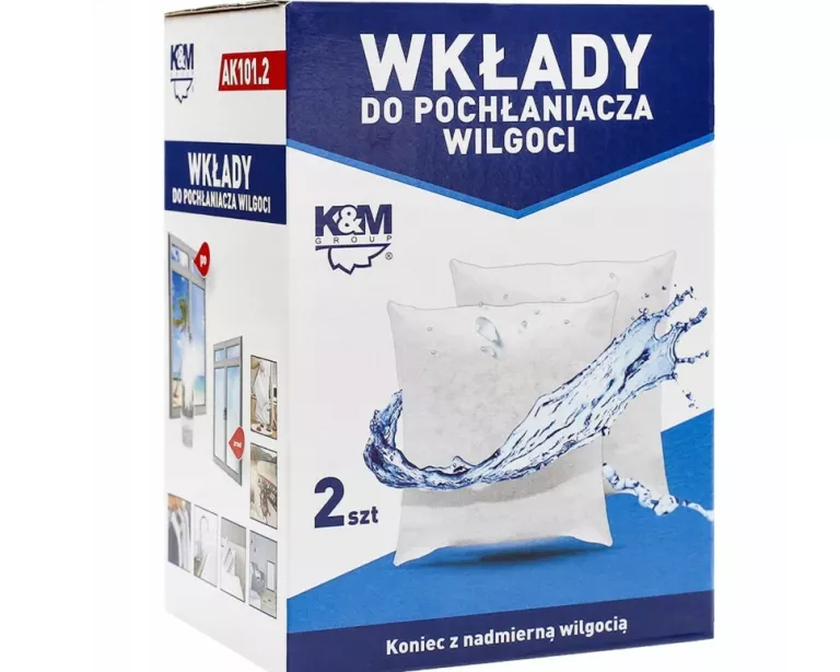K&M AK101.2 WKŁADY DO POCHŁANIACZA WILGOCI 2SZT
