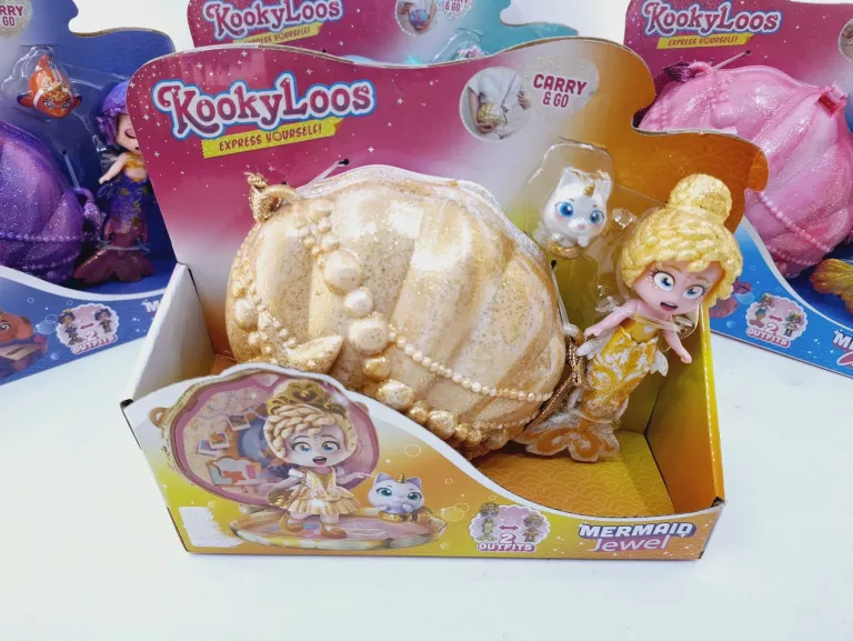 KOOKYLOOS MERMAID STAR Z MUSZELKĄ-TOREBKĄ
