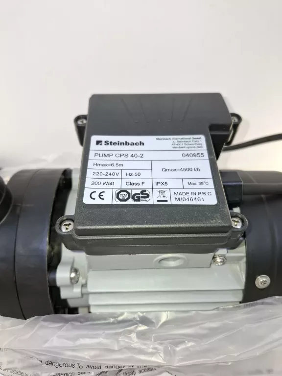 POMPA PIASKOWA FILTRUJĄCA DO BASENU STEINBACH CLASSIC 250N 3800 L/H