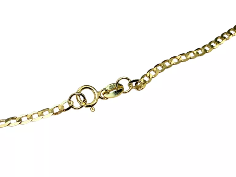 ZŁOTY ŁAŃCUSZEK PANCERKA 50CM 3,3G P. 375 9K