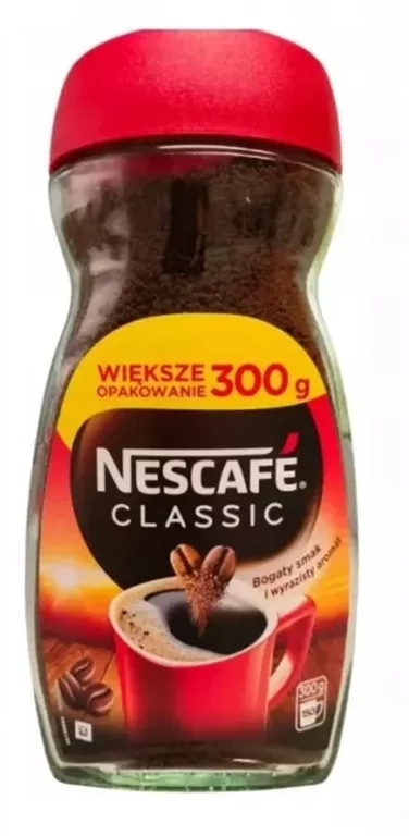 KAWA ROZPUSZCZALNA NESCAFE CLASSIC 300G