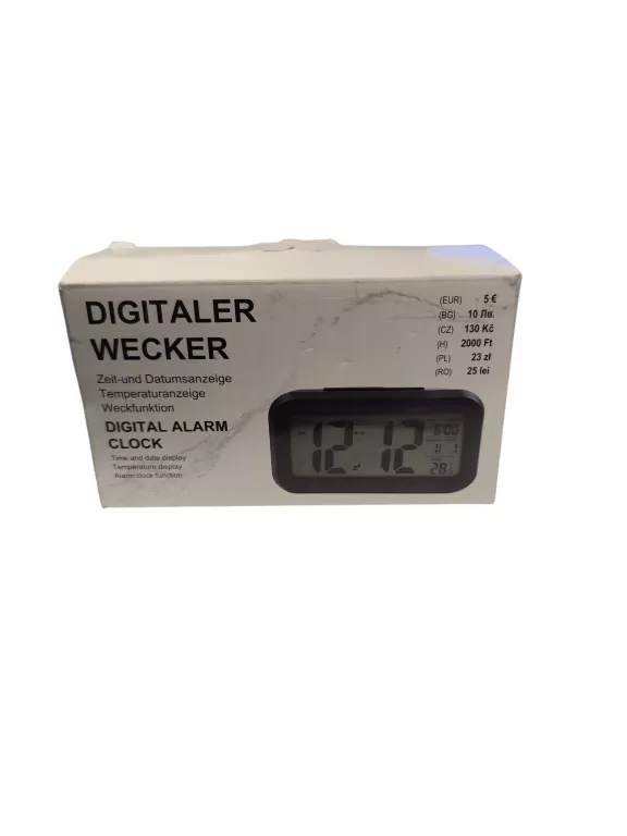 BUDZIK ELEKTRONICZNY DIGITAL WECKER
