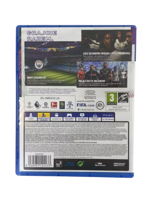 GRA NA PS 4 / PLAY STATION 4 FIFA 21
