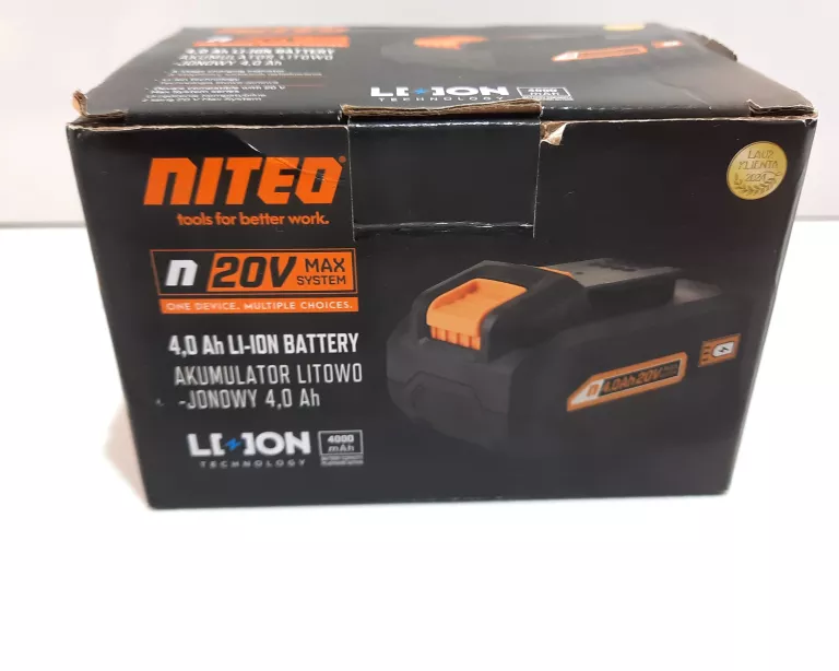 NITEO AKUMULATOR LITOWO-JONOWY 4.0AH NITEO N20V