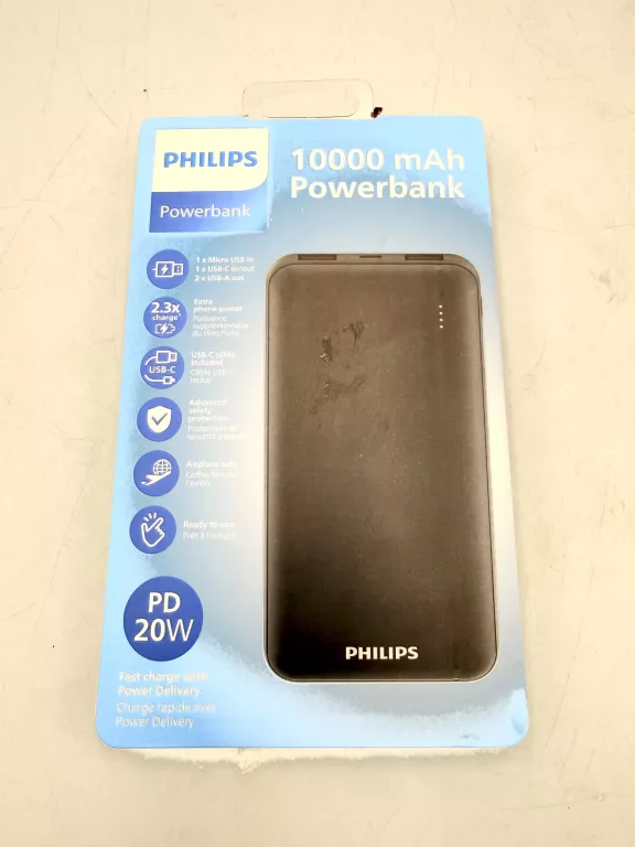 POWERBANK PHILIPS 10000MAH