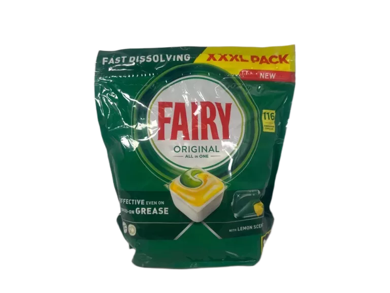 KAPSUŁKI DO ZMYWARKI FAIRY ORIGINAL ALL IN ONE LEMON - 116 SZT.