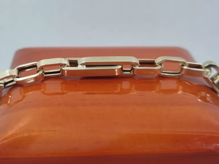ZŁOTA MĘSKA BRANSOLETA DMUCHANA 585 9,80G 23,5CM