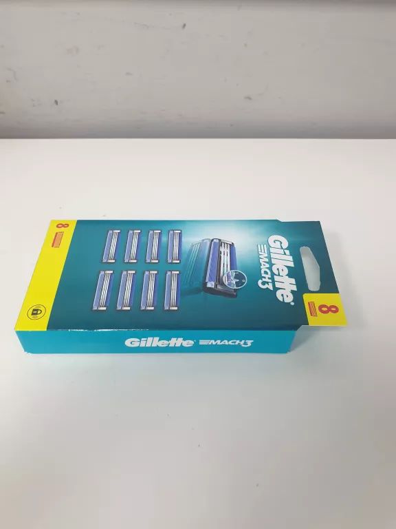 WYMIENNE WKŁADY DO GOLENIA OSTRZA GILLETTE MACH3 8 SZT