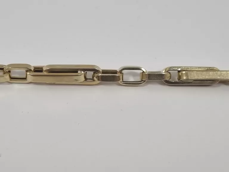 ZŁOTA MĘSKA BRANSOLETA DMUCHANA 585 9,80G 23,5CM