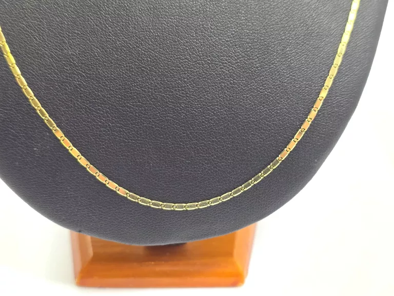 PIĘKNY ZŁOTY ŁAŃCUSZEK 3,65G 14K 585 50CM