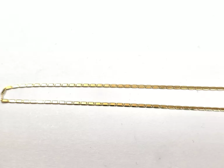 PIĘKNY ZŁOTY ŁAŃCUSZEK 3,65G 14K 585 50CM