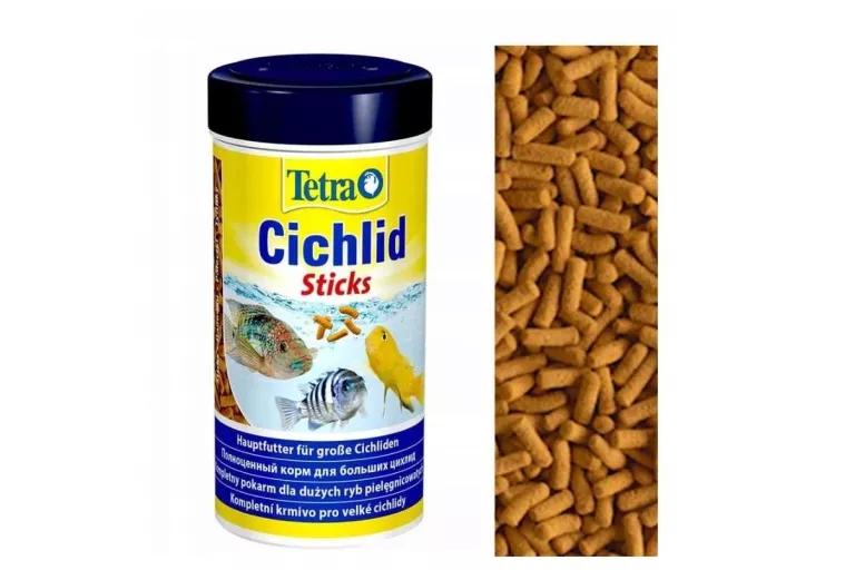 TETRA CICHLID STICKS 250 ML, POKARM DLA RYB PIELĘGNICOWATYCH