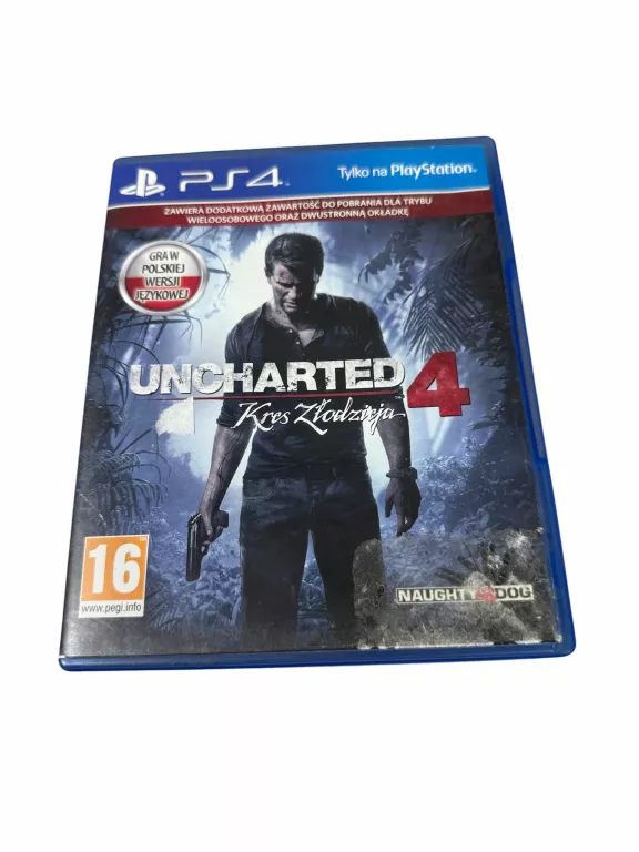 GRA NA PS 4 UNCHARTED 4