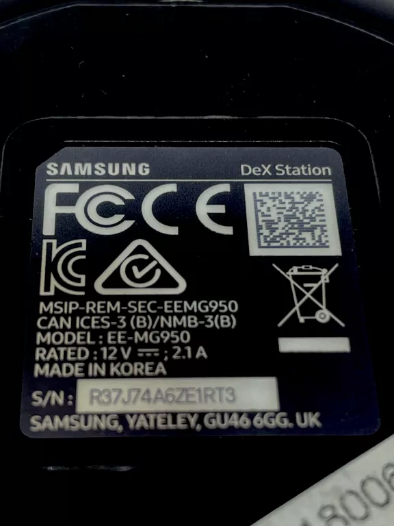 STACJA DOKUJĄCA SAMSUNG DEX STATION EE-MG950