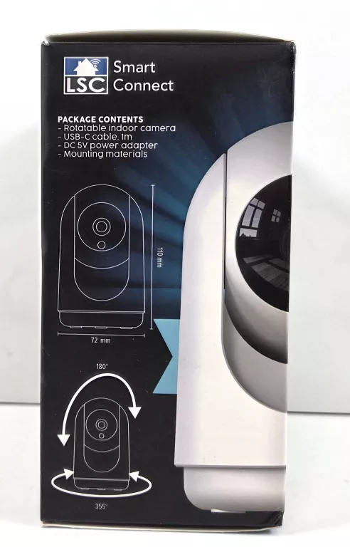 WIFI DUAL BAND ROTATABLE CAMERA