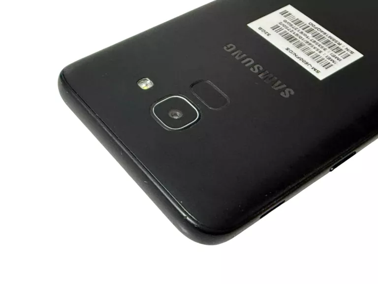 SMARTFON SAMSUNG GALAXY J6 3 GB / 32 GB 4G (LTE) CZARNY