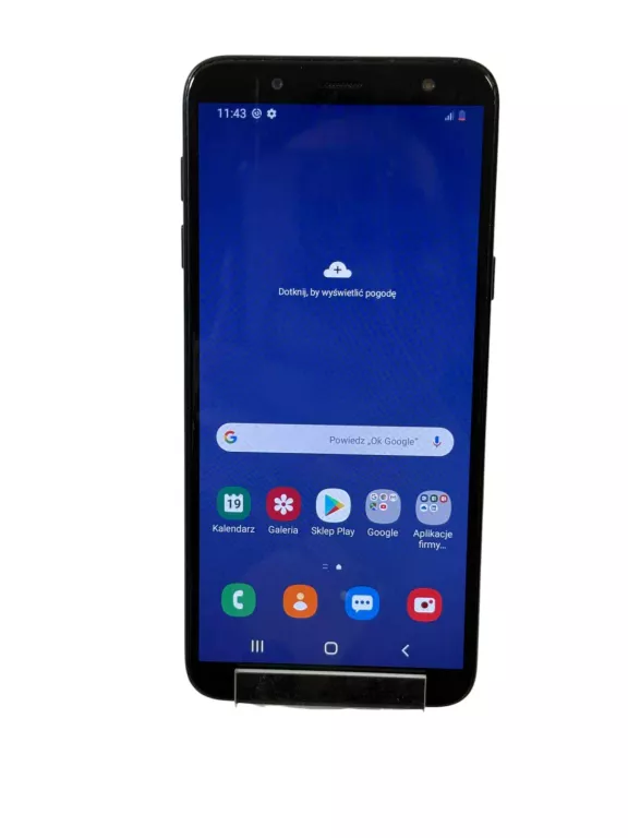 SMARTFON SAMSUNG GALAXY J6 3 GB / 32 GB 4G (LTE) CZARNY