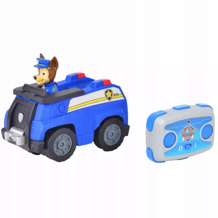 POJAZD ZDALNIE STEROWANY AUTO PSI PATROL CHASE NIEBIESKI