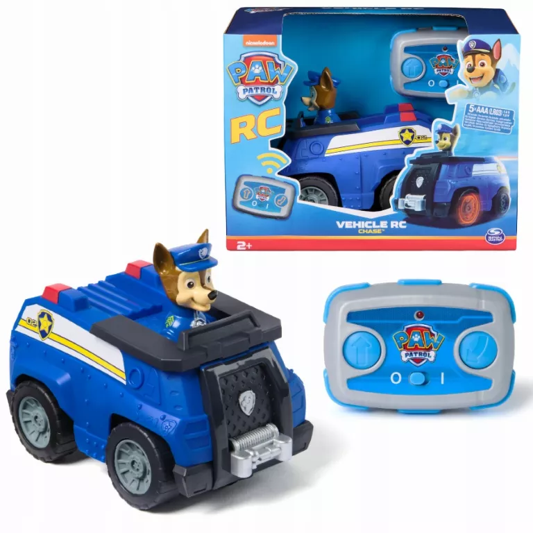 POJAZD ZDALNIE STEROWANY AUTO PSI PATROL CHASE NIEBIESKI