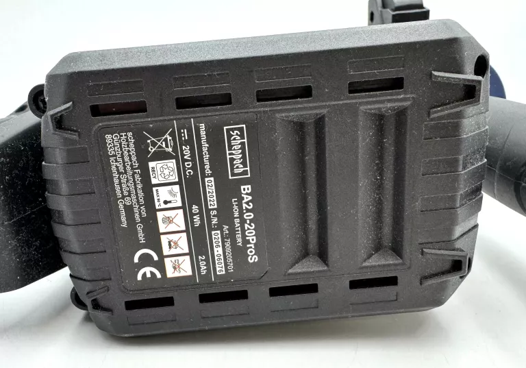 MŁOTOWIERTARKA SCHEPPACH BCRH170-20PROS 20V + AKU + ŁADOWARKA
