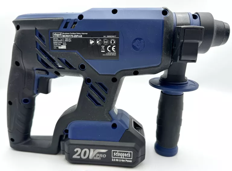 MŁOTOWIERTARKA SCHEPPACH BCRH170-20PROS 20V + AKU + ŁADOWARKA