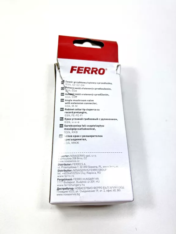 ZAWÓR GRZYBKOWY FERRO 1/2'' Z250 POWYSTAWOWY!