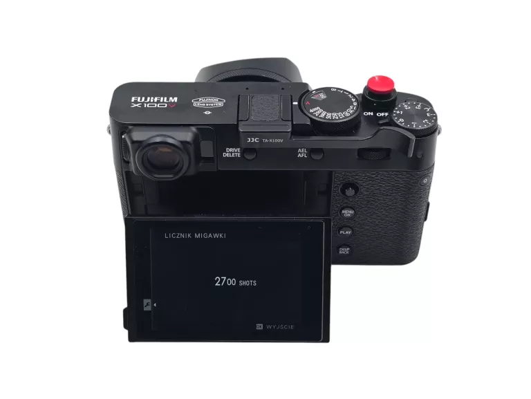 APARAT CYFROWY KOMPAKTOWY FUJIFILM X100V 26MP 4K PRZEBIEG MIGAWKI 2,7K