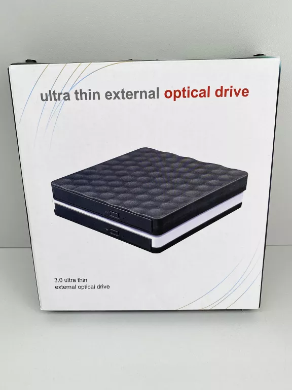 NAPĘD ZEWNĘTRZNY PRZENOŚNY CD DVD NAGRYWARKA DVD RW ULTRA CIENKI USB 3.0