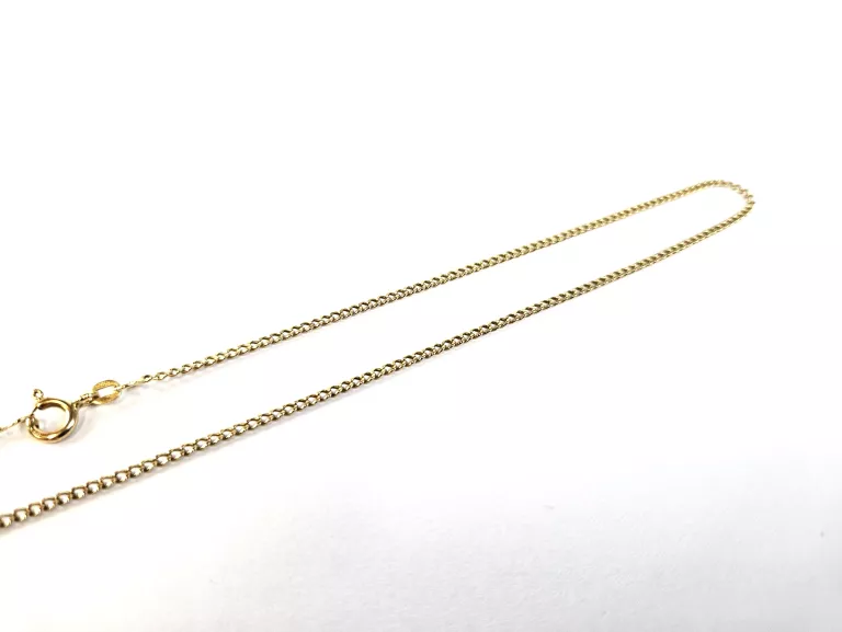 585 ŁAŃCUSZEK PANCERKA 14K 46CM 585 DELIKATNY