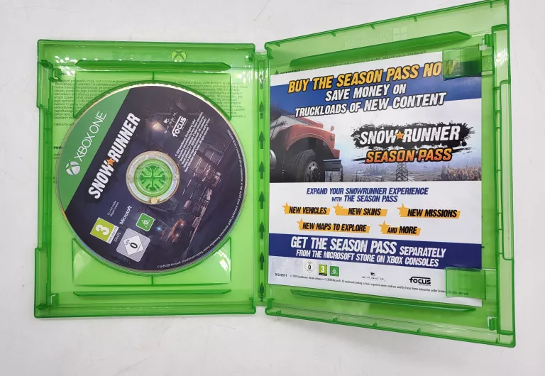 GRA NA XBOX ONE SNOW RUNNER