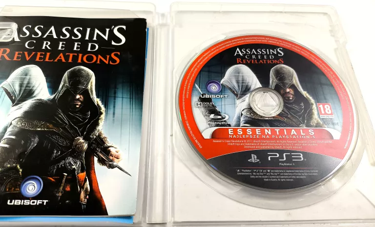 ASSASSIN'S CREED: REVELATIONS PLAYSTATION 3 (PS3) PUDEŁKOWA