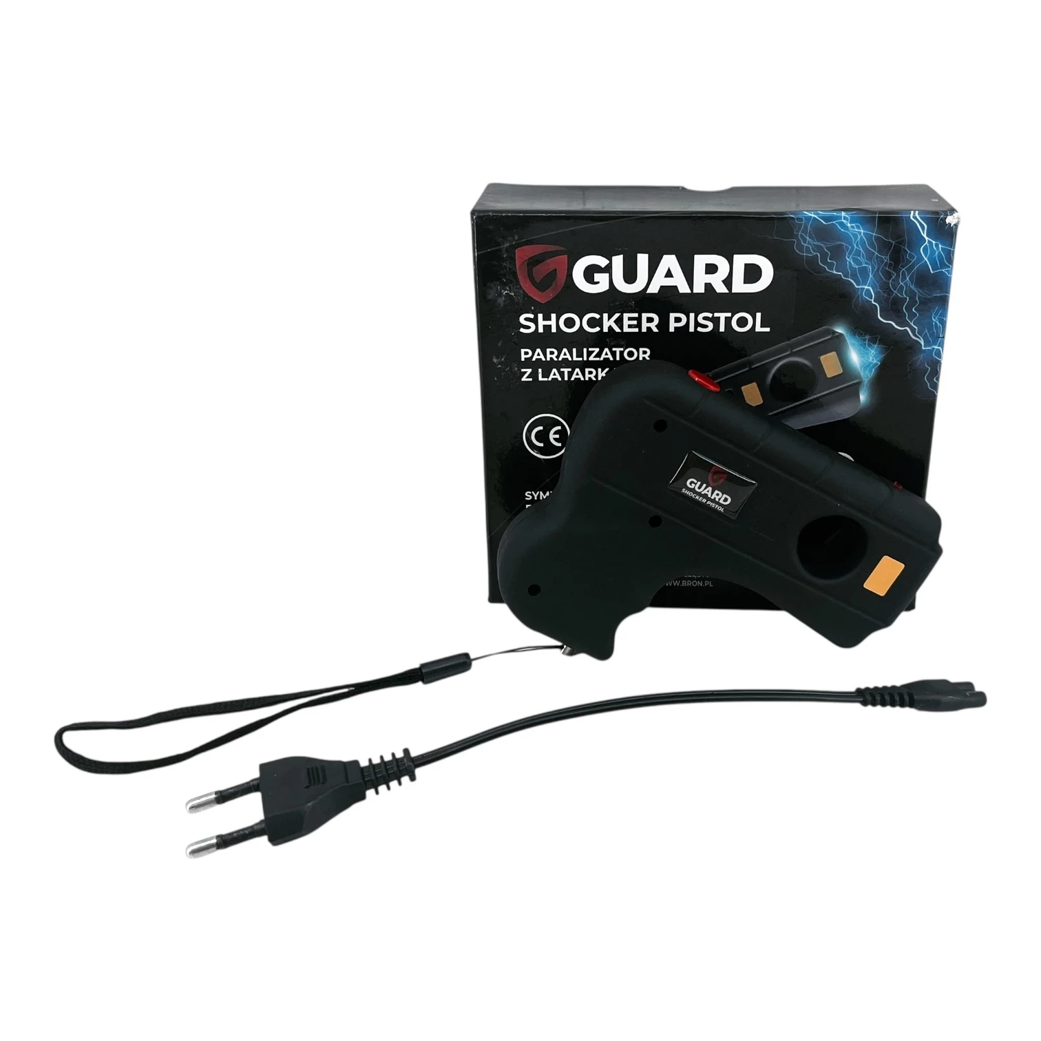 paralizator-z-latarka-guard-shocker-pistol-zawleczka-ladowarka-230v-wp-5e-belchatow-mk