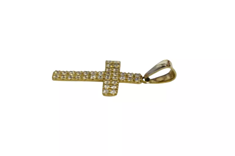 zlota-zawieszka-krzyzyk-z-cyrkoniami-585-128g-motyw-129129-20