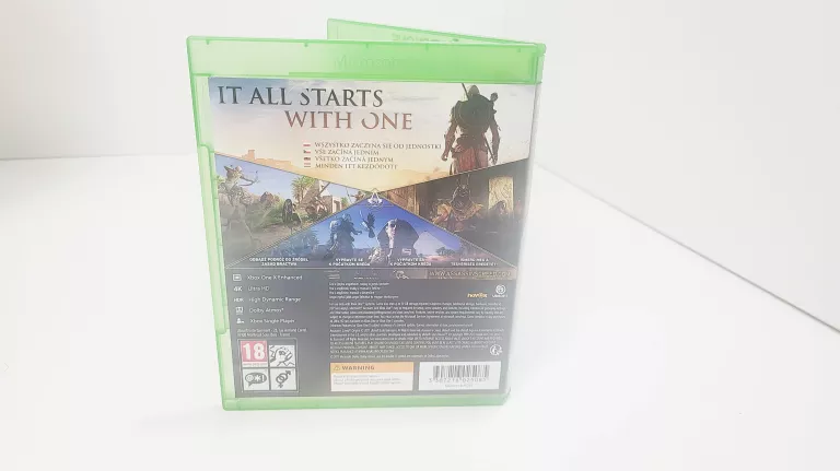 ASSASSINS CREED ORIGINS XBOX ONE