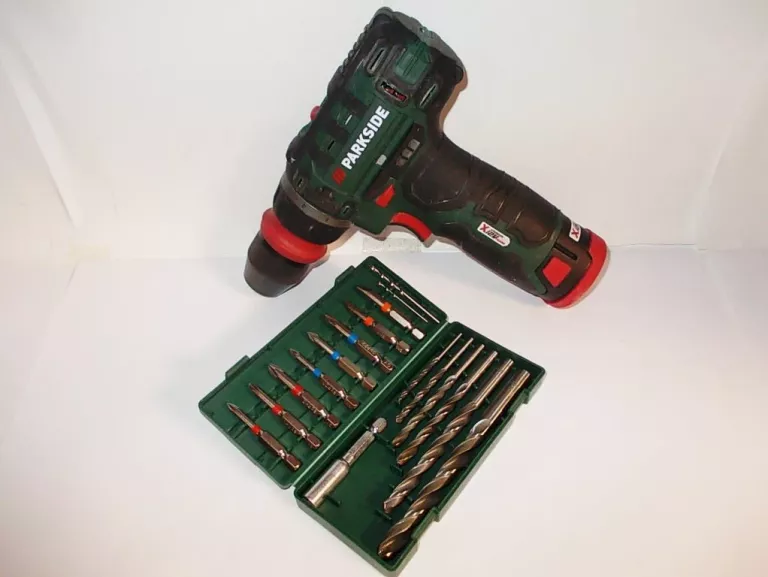 WKRĘTARKA PARKSIDE PBSA 12 E4 + AKCESORIA ! WALIZKA