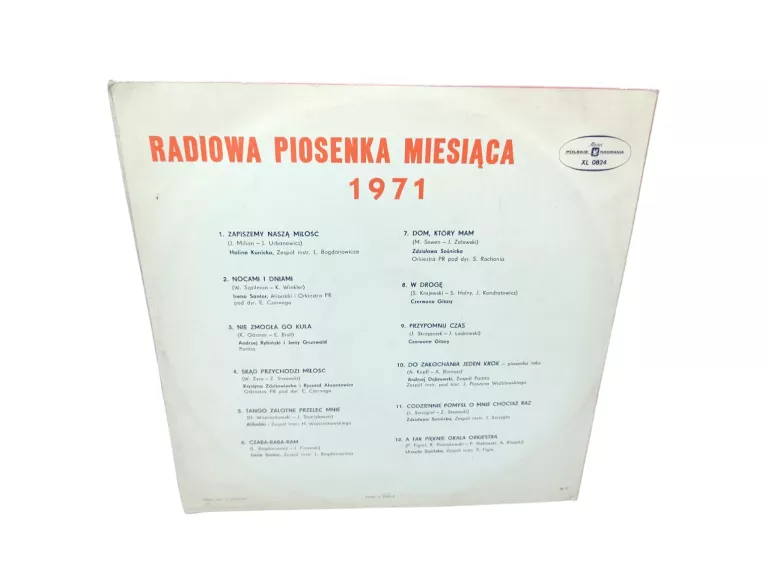 PŁYTA WINYLOWA RADIOWA PIOSENKA MIESIACA 1971