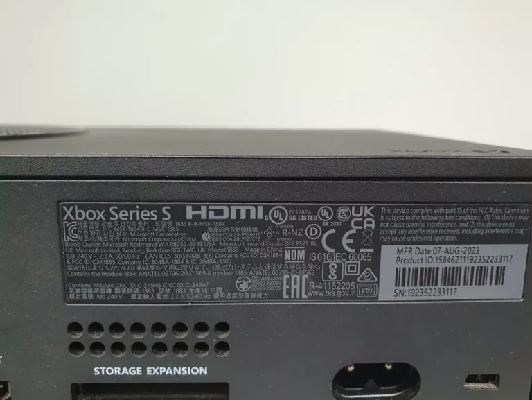 KONSOLA MICROSOFT XBOX SERIES S ALL DIGITAL