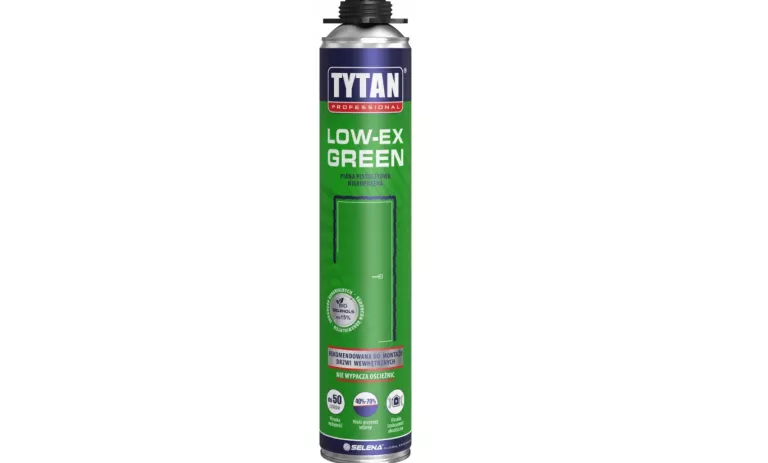 TYTAN PIANKA MONTAŻOWA LOW-EX GREEN 750 ML